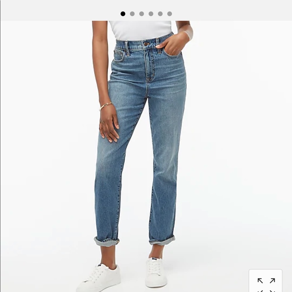High rise classic vintage jeans